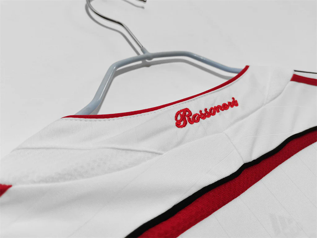 AC Milan Away Long Sleeve Retro Jersey 2006/07 - Image 5