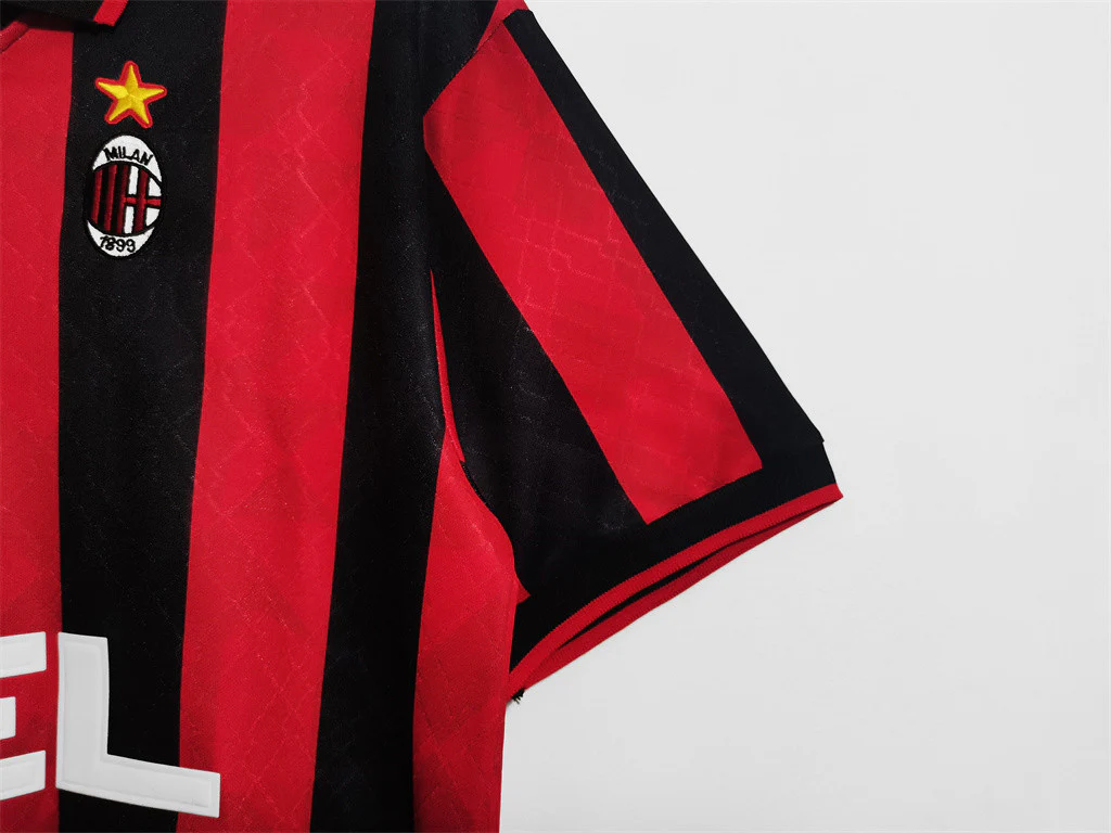 AC Milan Home Retro Jersey 1995/96 - Image 4