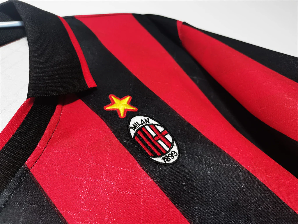 AC Milan Home Retro Jersey 1995/96 - Image 7