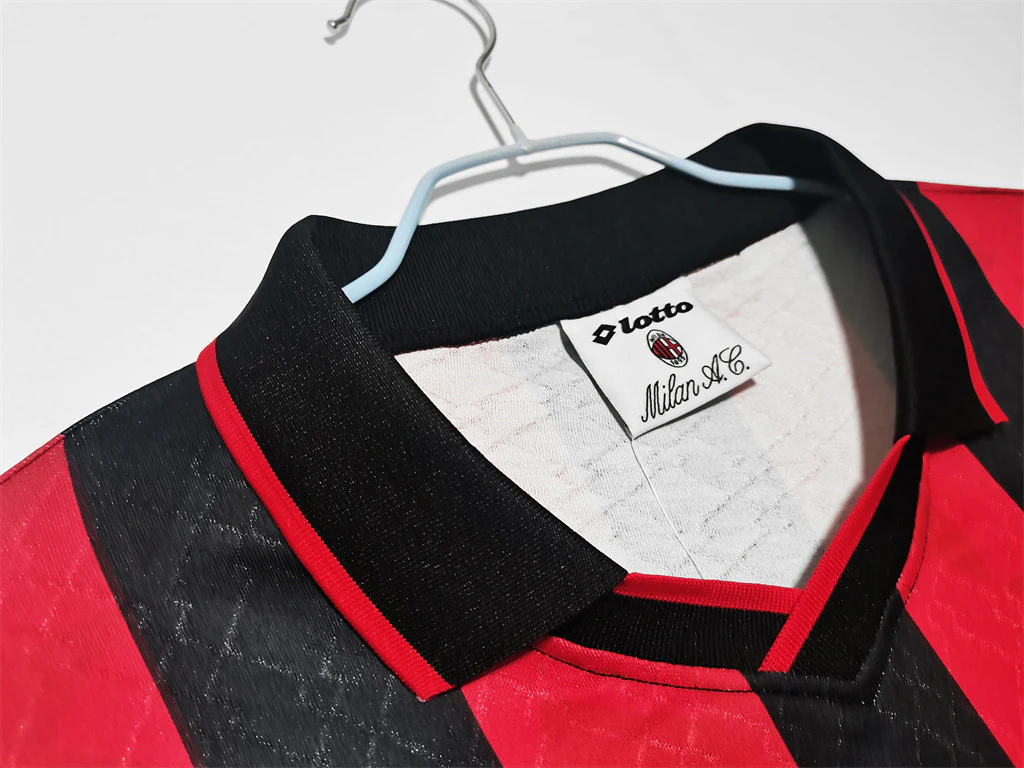 AC Milan Home Retro Jersey 1995/96 - Image 8