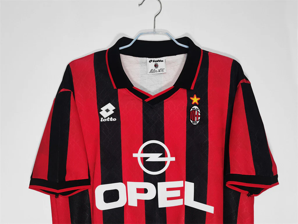 AC Milan Home Retro Jersey 1995/96 - Image 9
