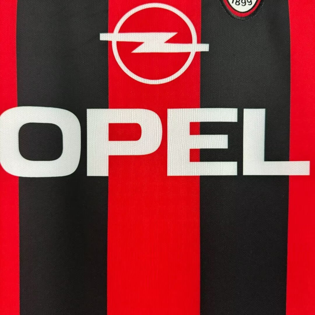 AC Milan Home Retro Jersey 2000/02 - Image 2
