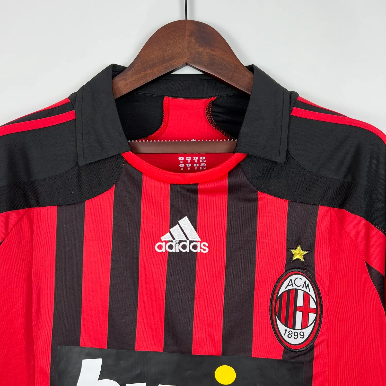 AC Milan Home Retro Jersey 2007/08 - Image 3