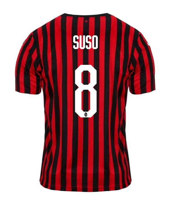 AC Milan Home Soccer Jersey 19/20 - Image 10