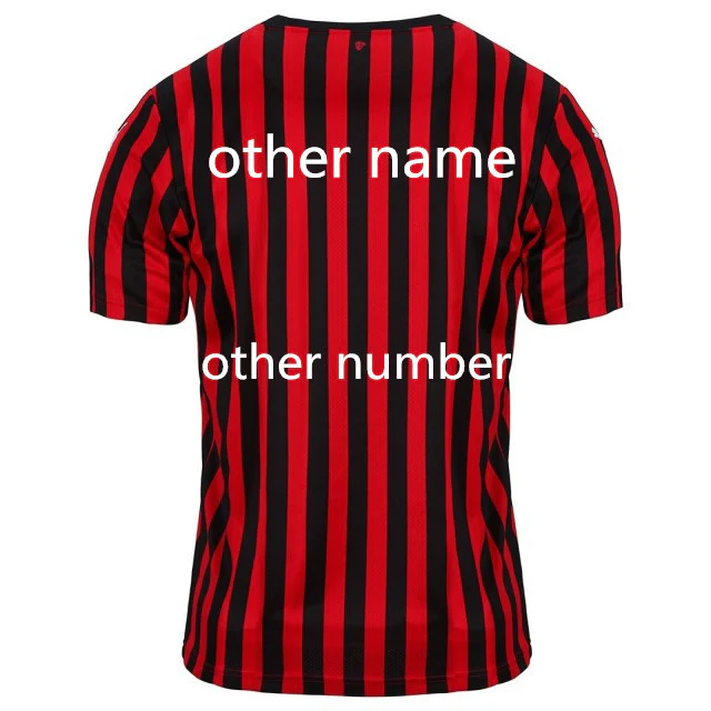 AC Milan Home Soccer Jersey 19/20 - Image 12