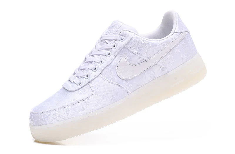 Air Force 1 Low CLOT 1WORLD (2018) “Triple White” AO9286-100 - Image 16