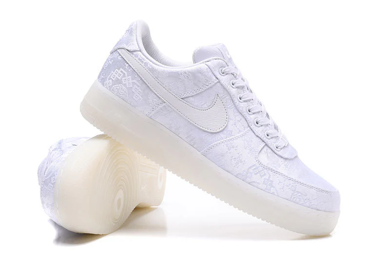 Air Force 1 Low CLOT 1WORLD (2018) “Triple White” AO9286-100 - Image 18