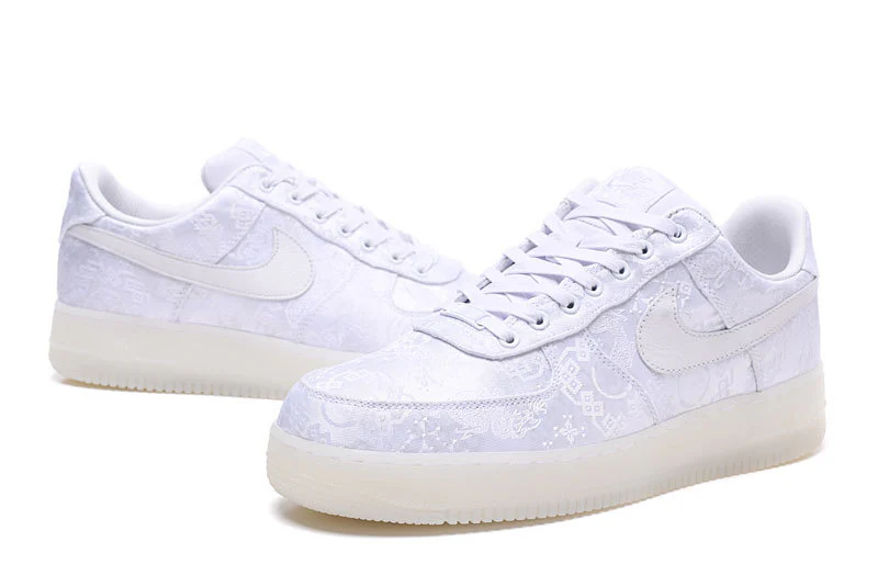 Air Force 1 Low CLOT 1WORLD (2018) “Triple White” AO9286-100 - Image 20