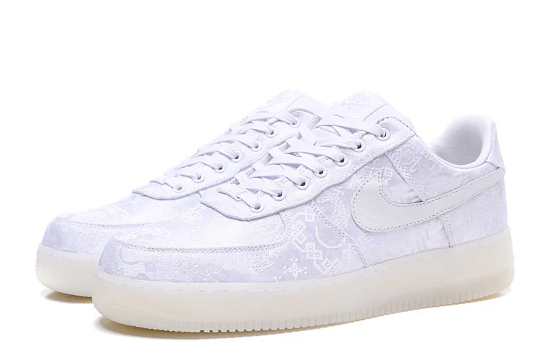 Air Force 1 Low CLOT 1WORLD (2018) “Triple White” AO9286-100 - Image 21