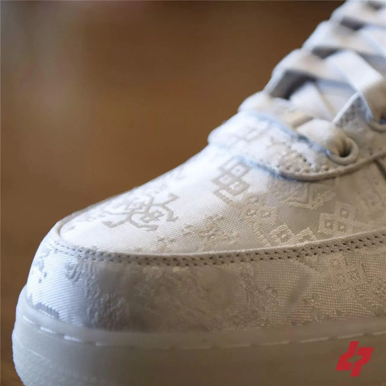 Air Force 1 Low CLOT 1WORLD (2018) “Triple White” AO9286-100 - Image 24