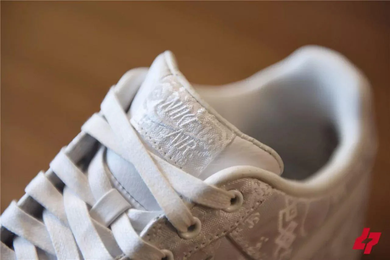 Air Force 1 Low CLOT 1WORLD (2018) “Triple White” AO9286-100 - Image 25