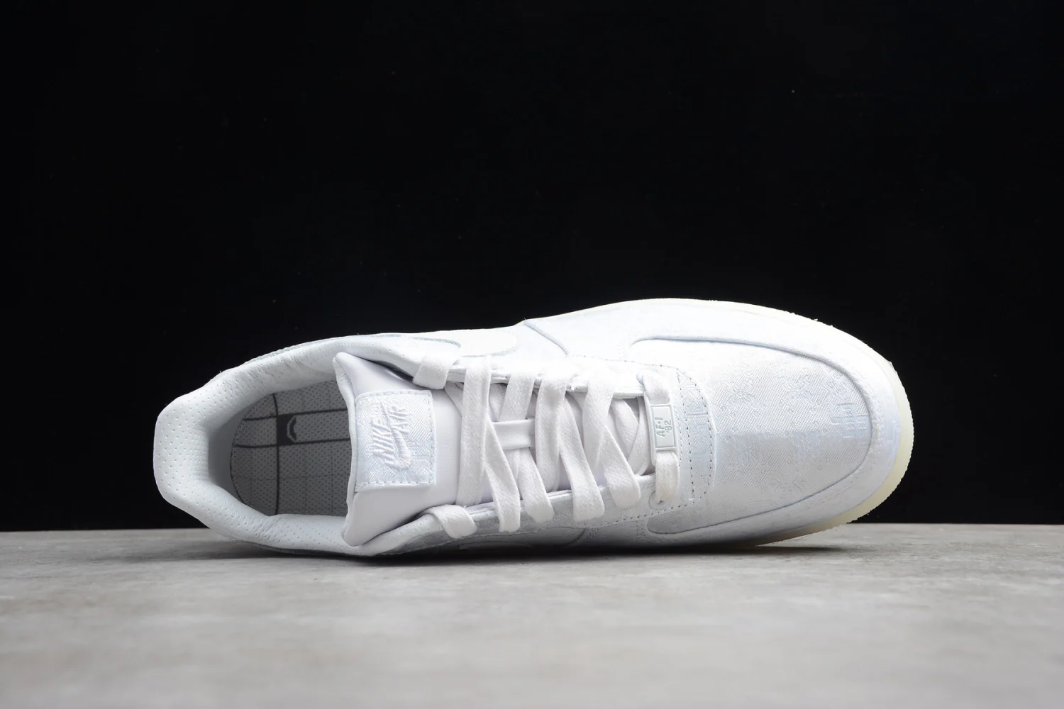 Air Force 1 Low CLOT 1WORLD (2018) “Triple White” AO9286-100 - Image 4