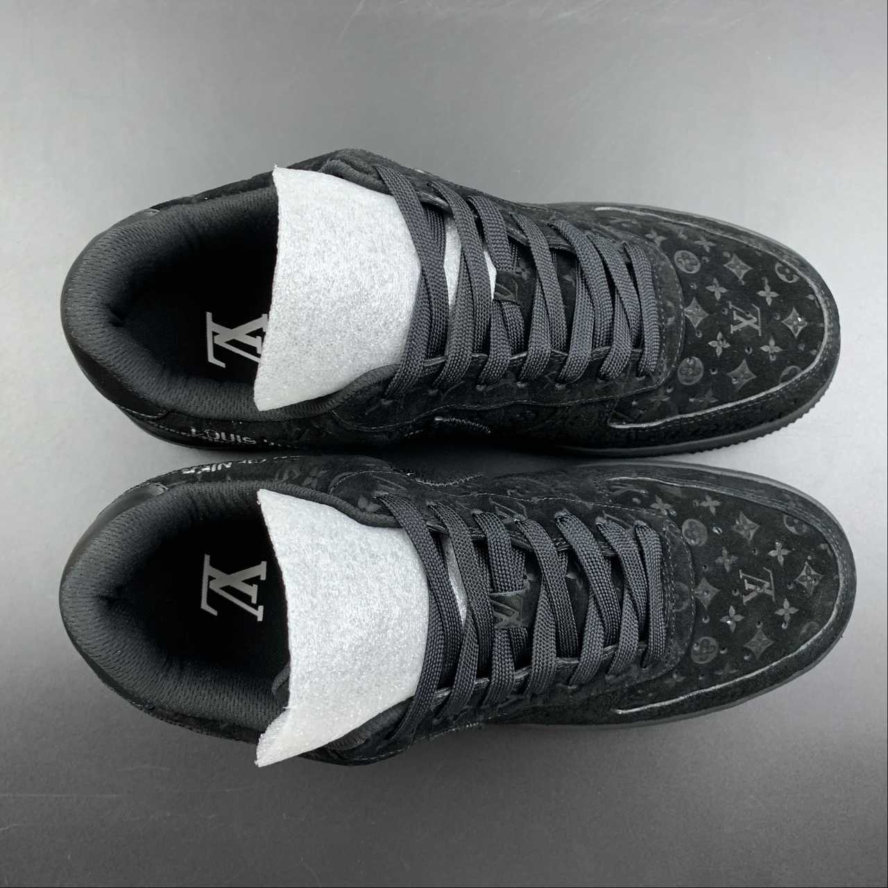 Air Force 1 LV Louis Vuitton Low Black MS 0232 - Image 10