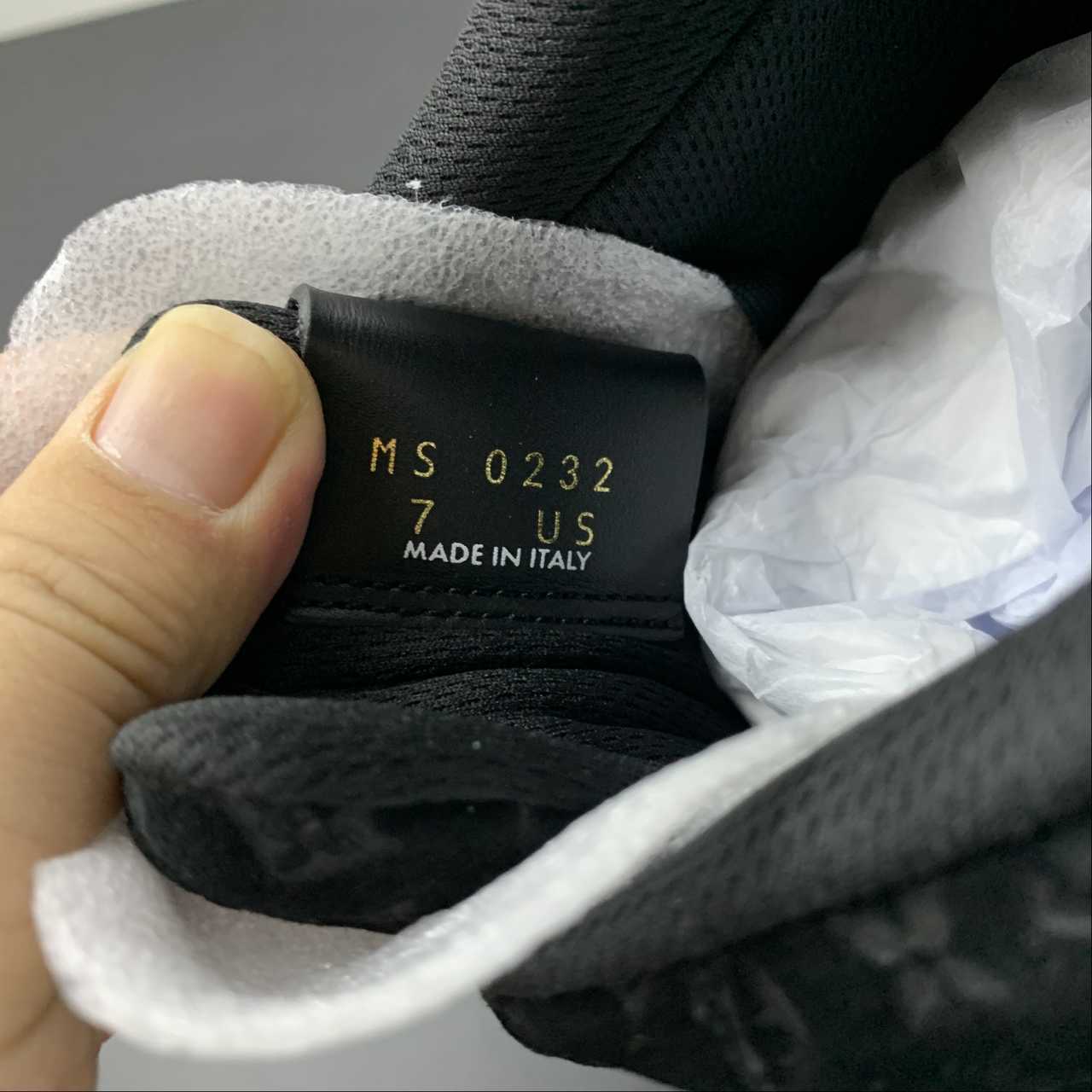Air Force 1 LV Louis Vuitton Low Black MS 0232 - Image 6