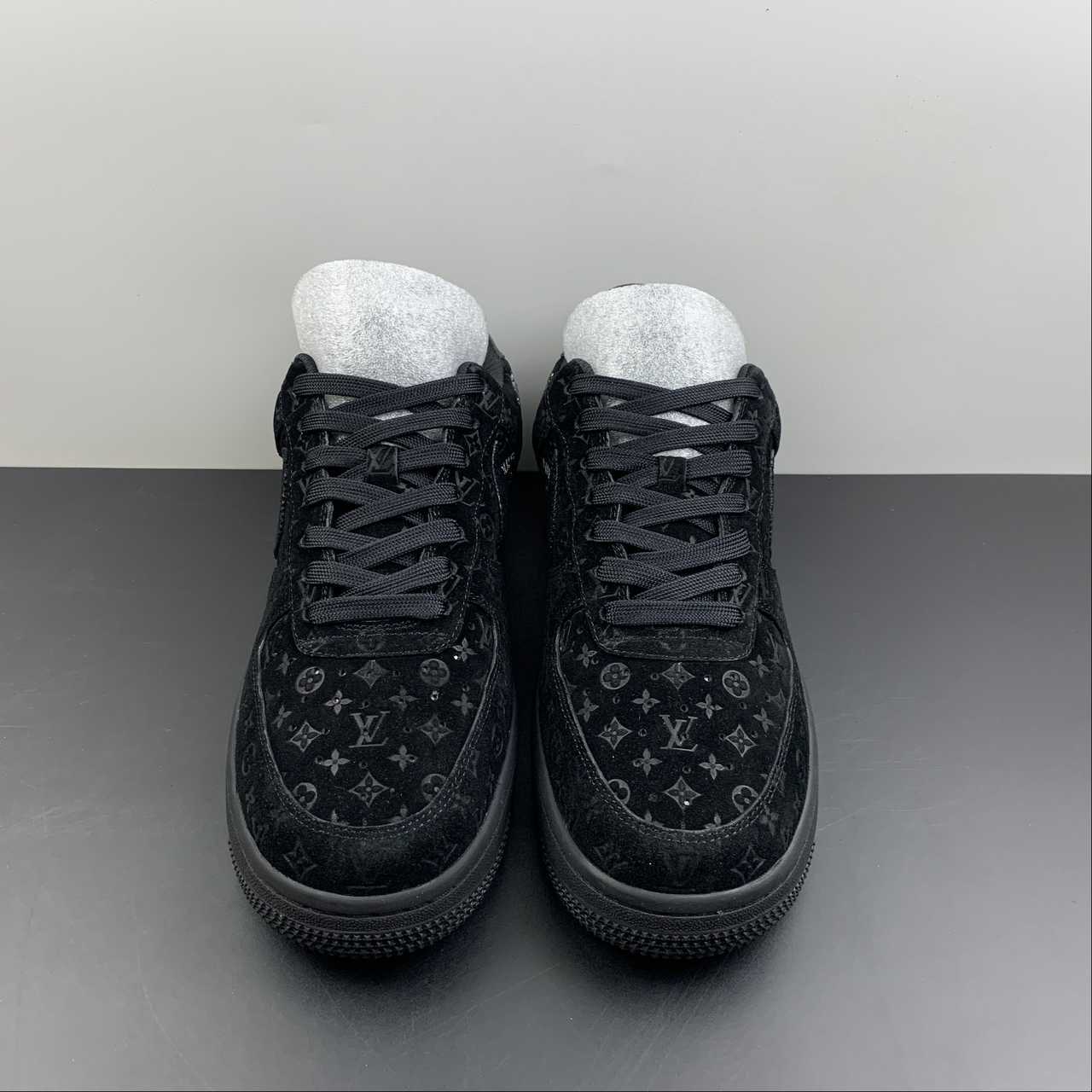 Air Force 1 LV Louis Vuitton Low Black MS 0232 - Image 7