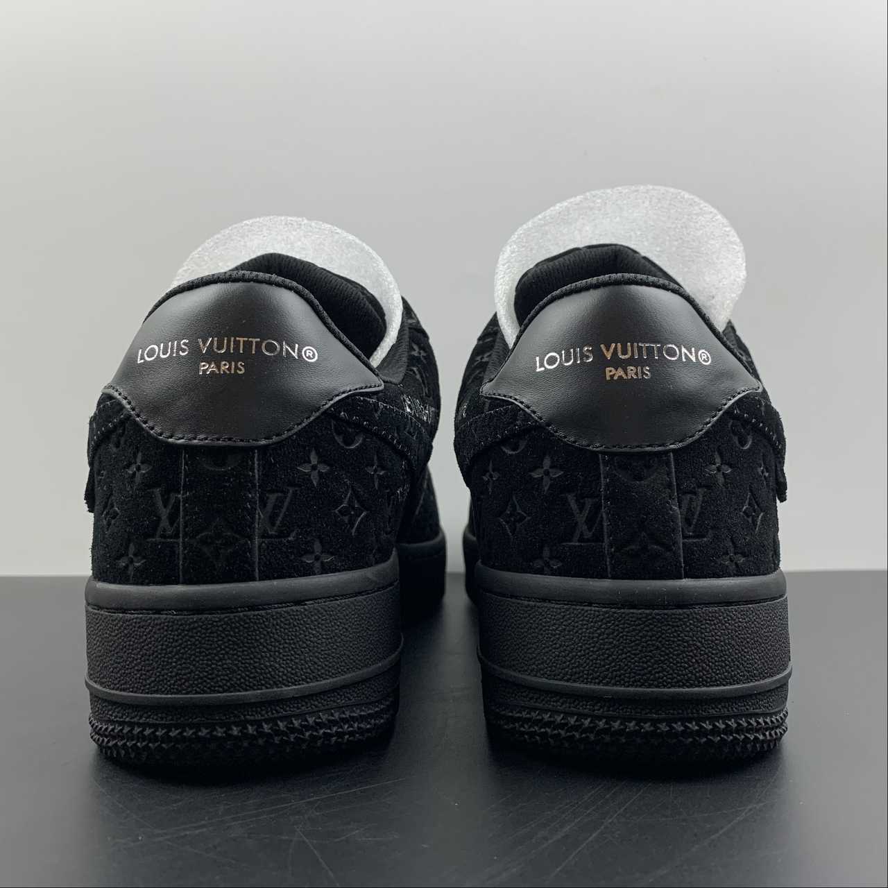 Air Force 1 LV Louis Vuitton Low Black MS 0232 - Image 9