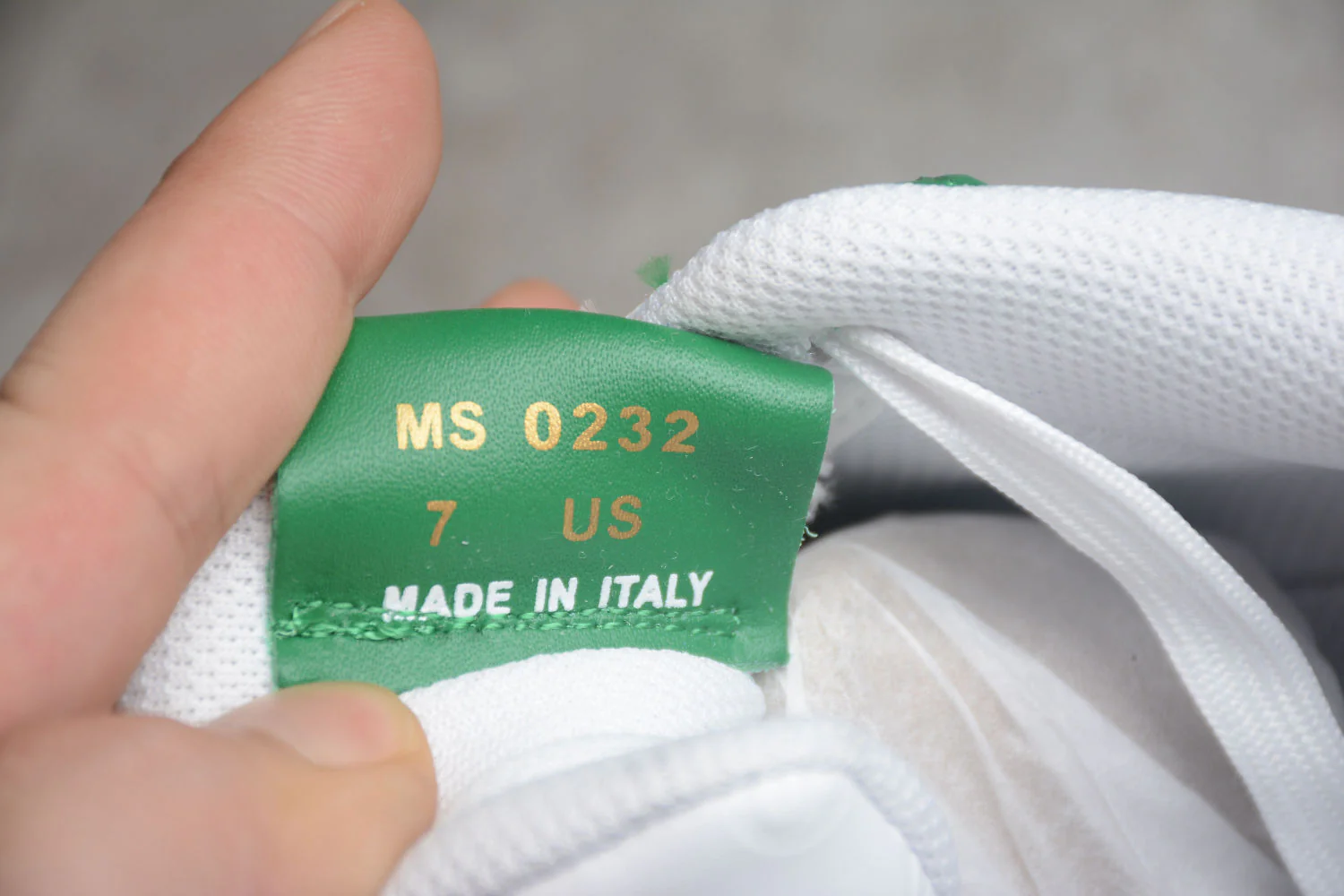 Air Force 1 LV Louis Vuitton Low White Green MS 0232 - Image 5