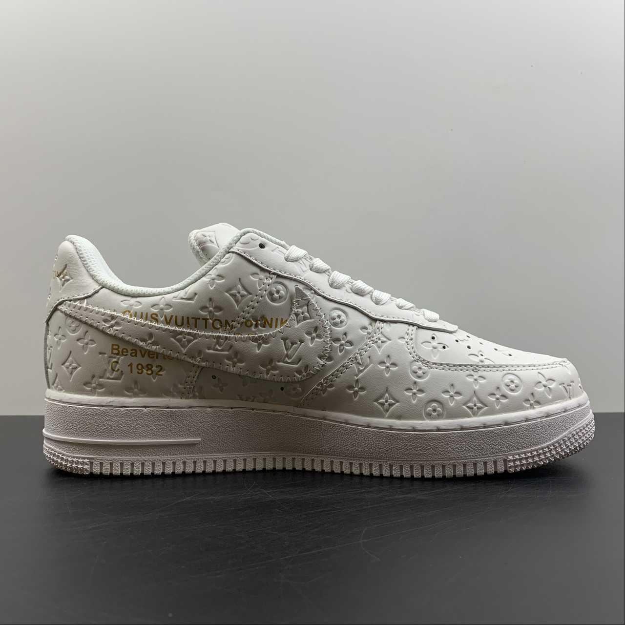 Air Force 1 LV Louis Vuitton Low White LD 0212 - Image 2