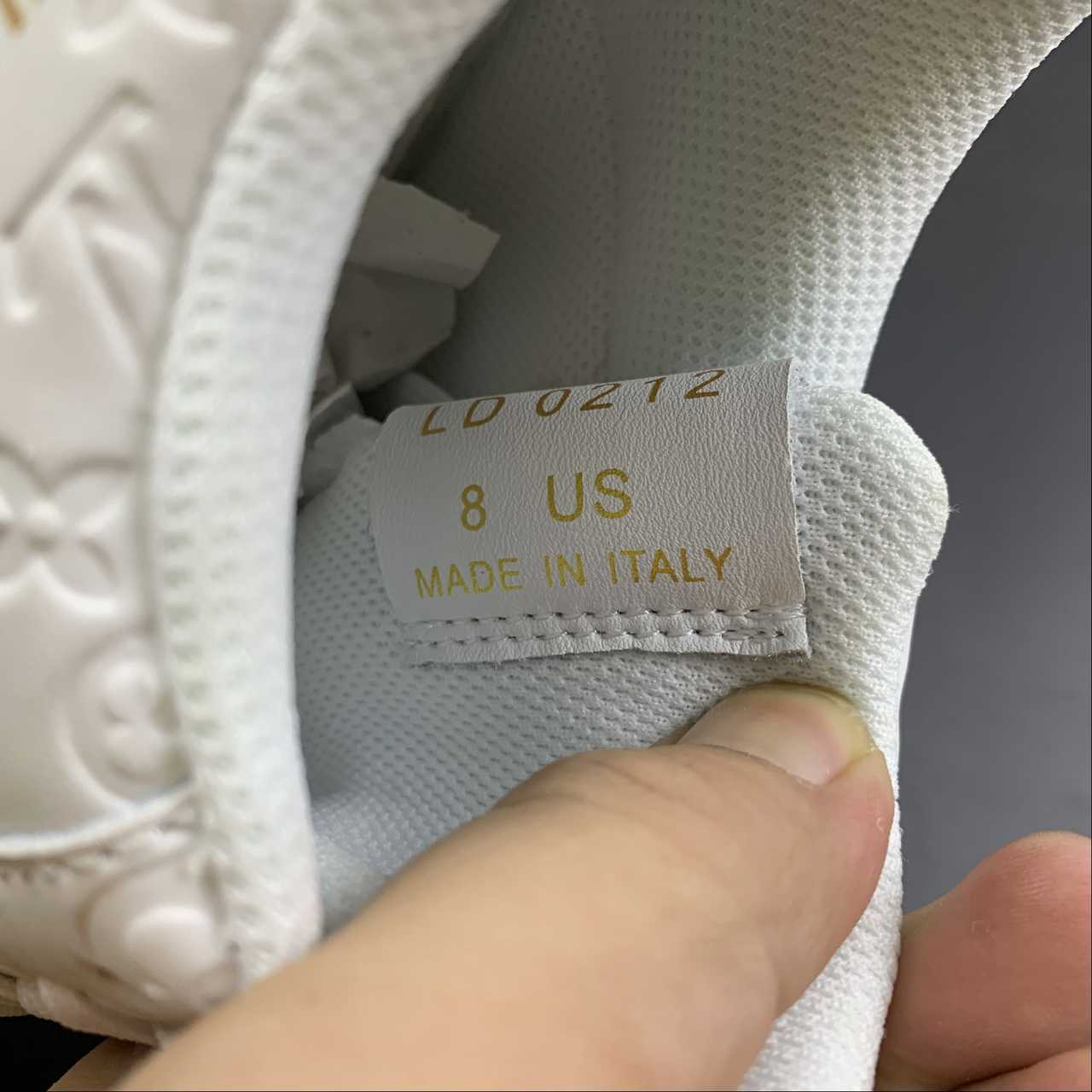 Air Force 1 LV Louis Vuitton Low White LD 0212 - Image 6