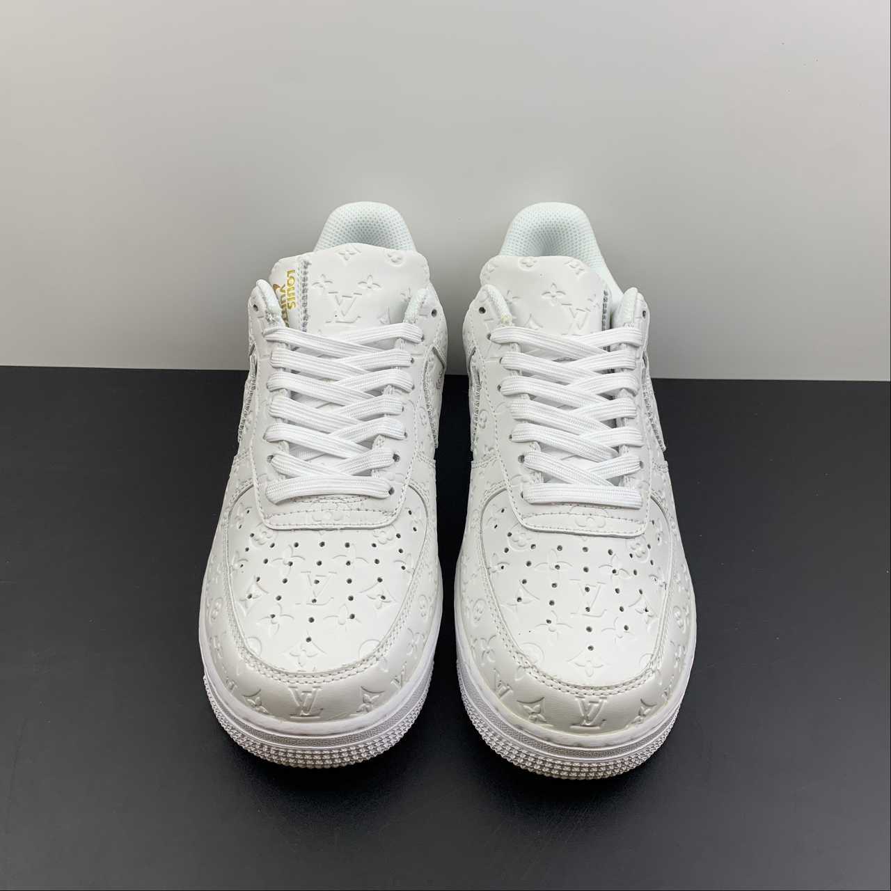 Air Force 1 LV Louis Vuitton Low White LD 0212 - Image 7
