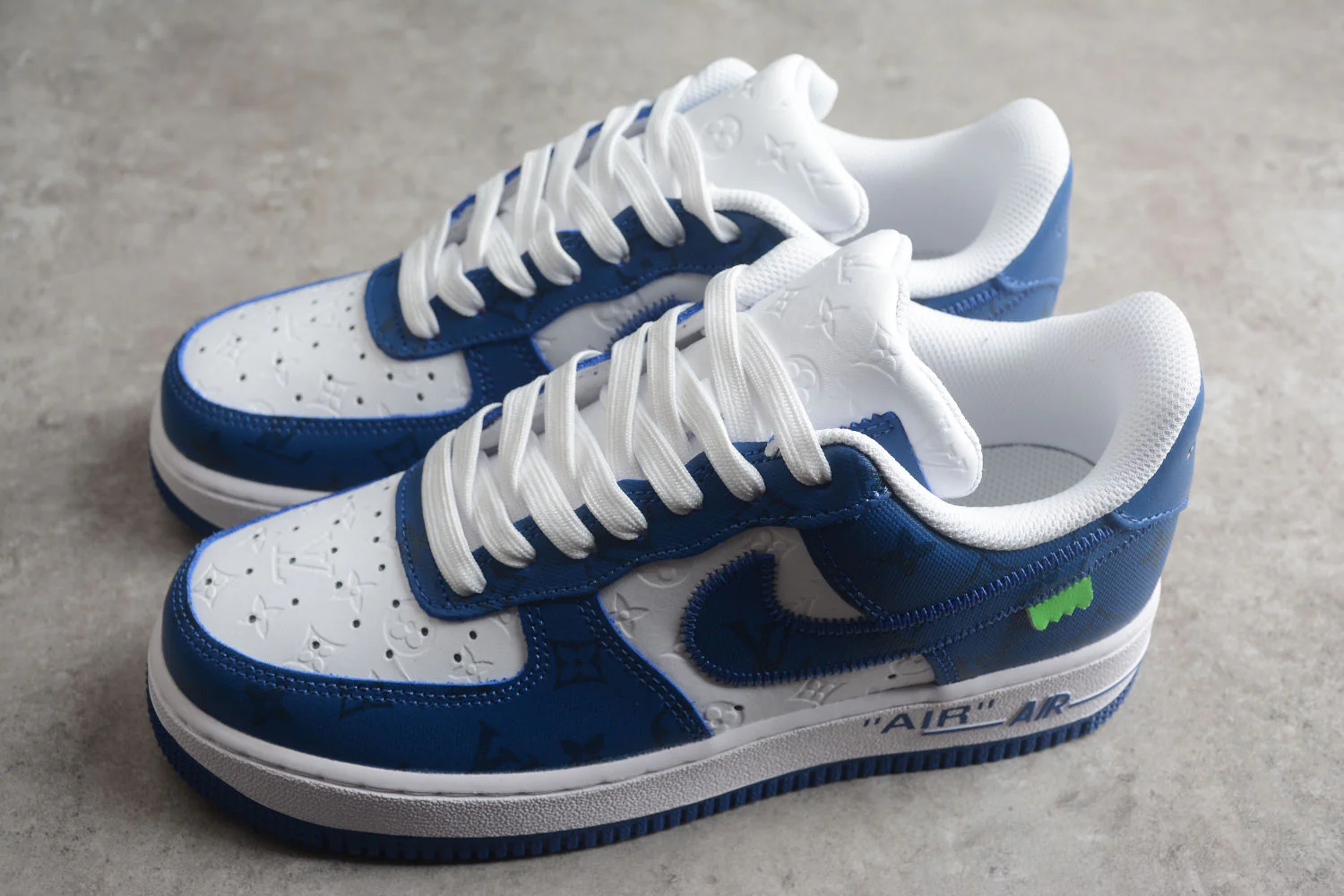 Air Force 1 LV Louis Vuitton Low White Royal MS 0232 - Image 6