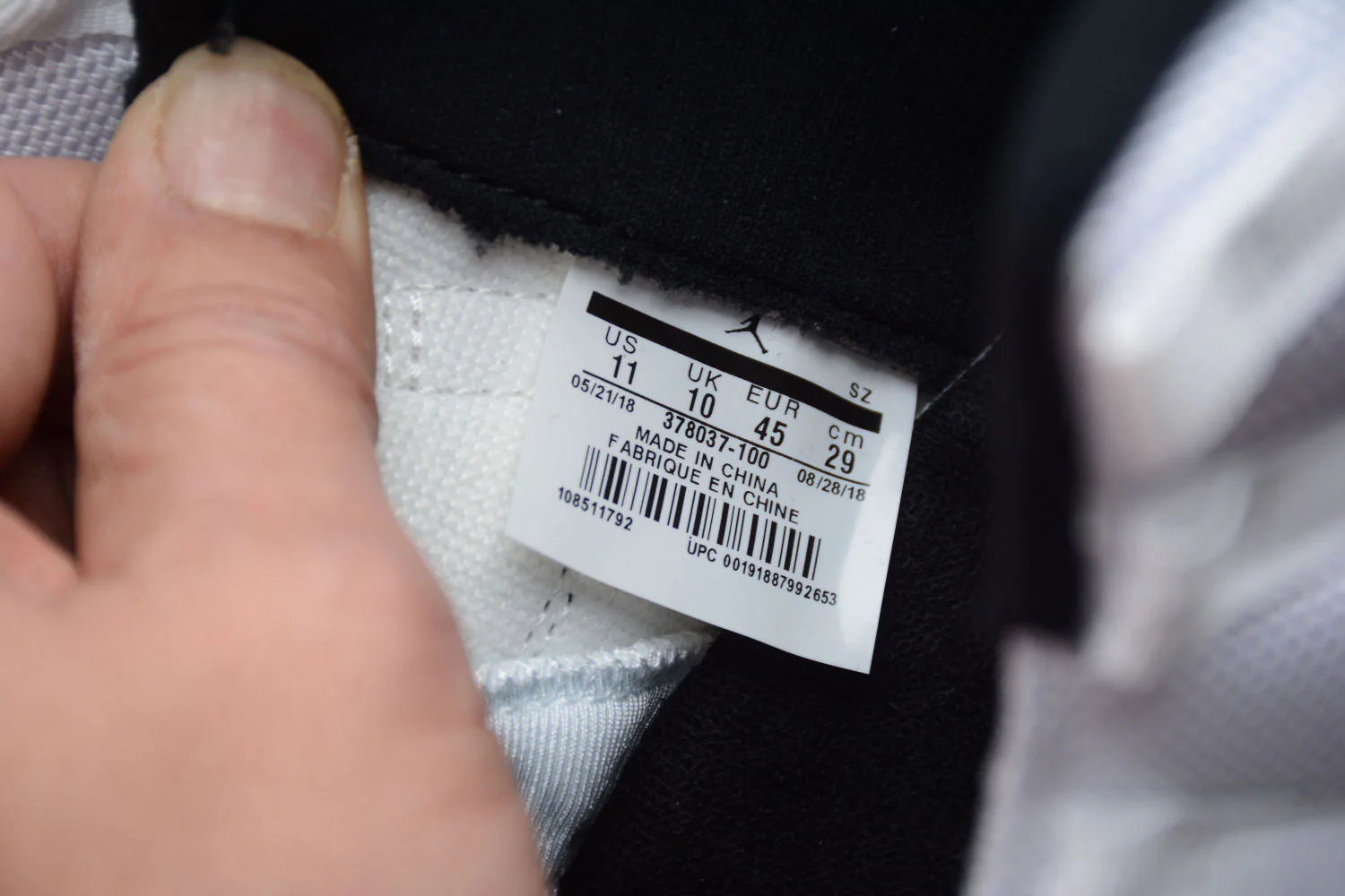 Air Jordan 11 ’ Concord ’ AJ11 378037-100 - Image 13