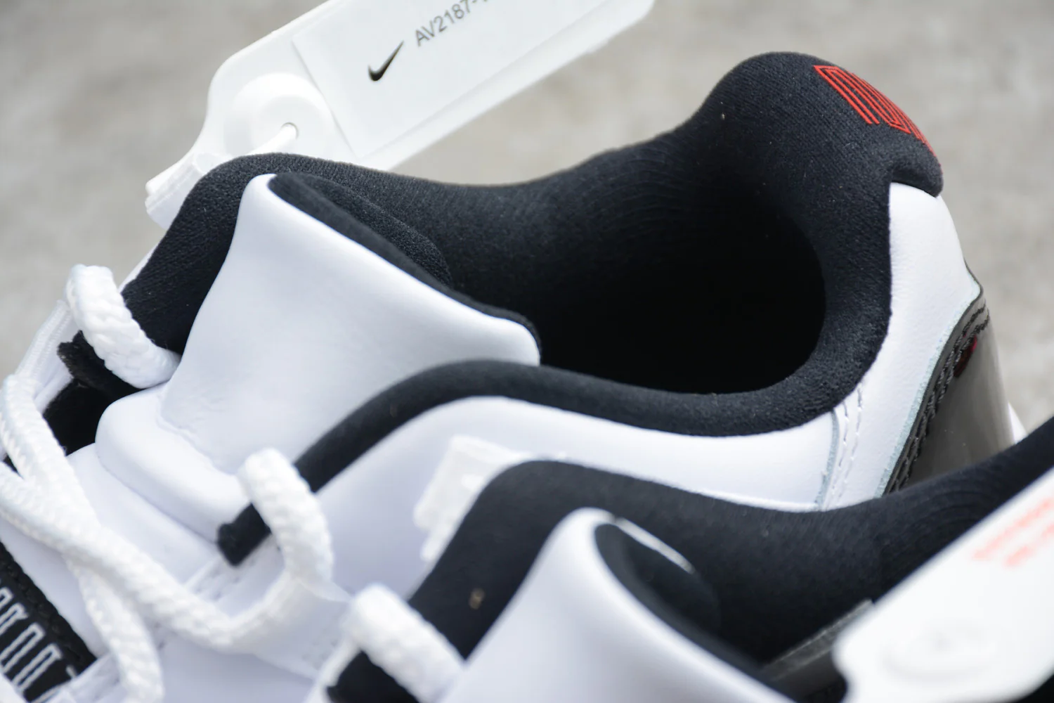 Air Jordan 11 Low Black Red AV2187-160 - Image 10