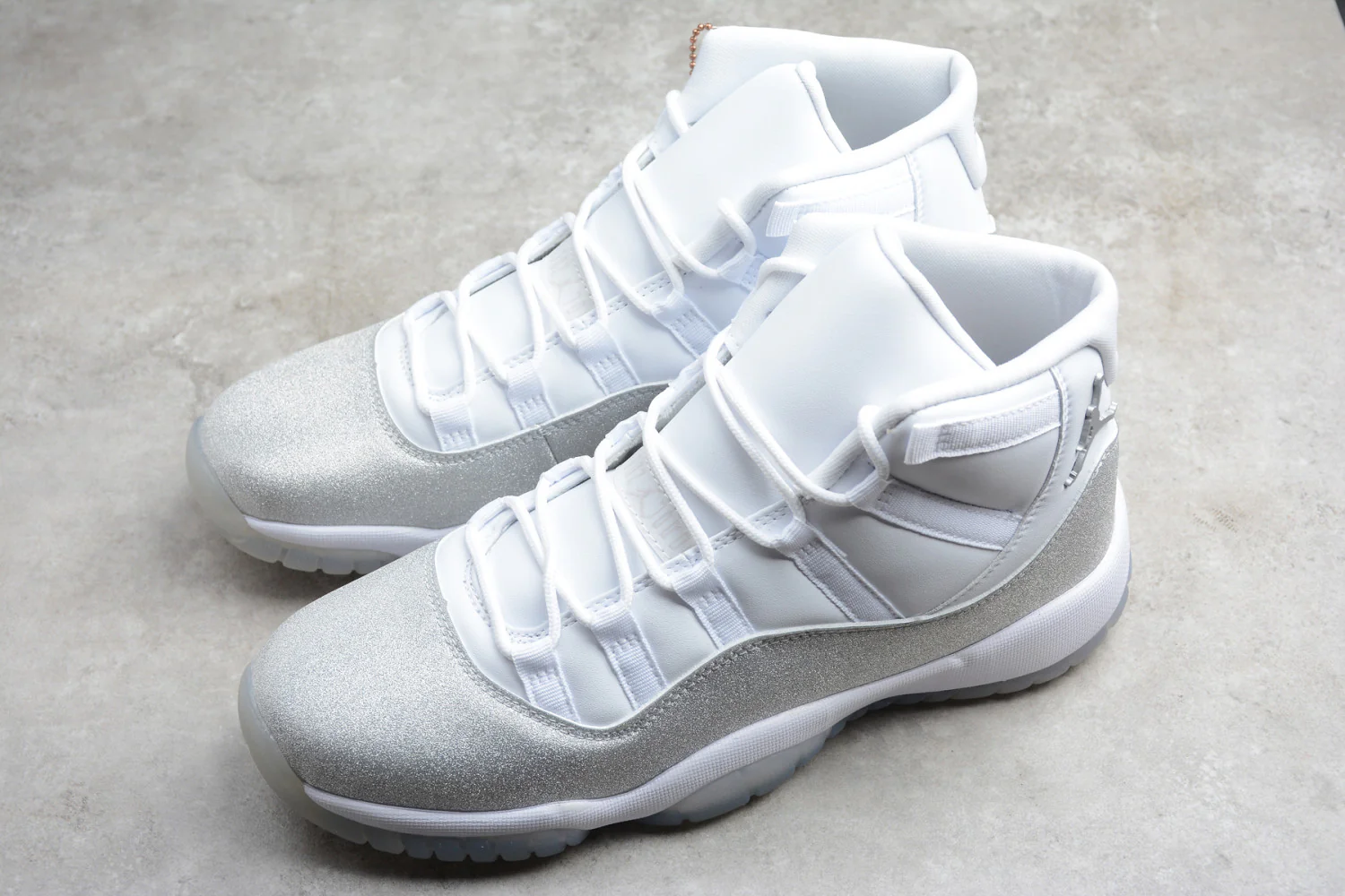 Air Jordan 11 WMNS “Metallic Silver” AR0715-100 - Image 7