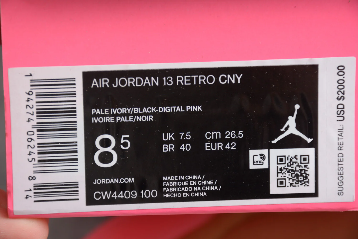 Air Jordan 13 “CNY” CW4409-100 - Image 12