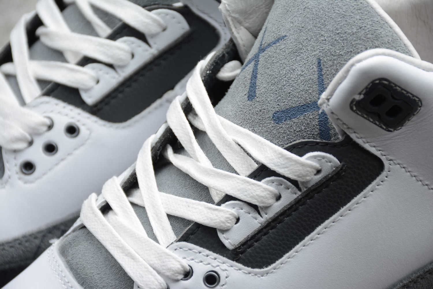Air Jordan 3 Fresh Water White Gray - Image 9