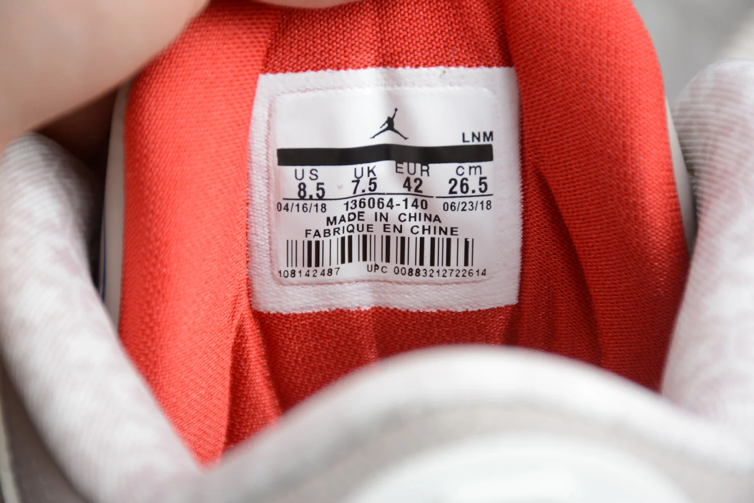 Air Jordan 3 Milky White 136064-140 - Image 11