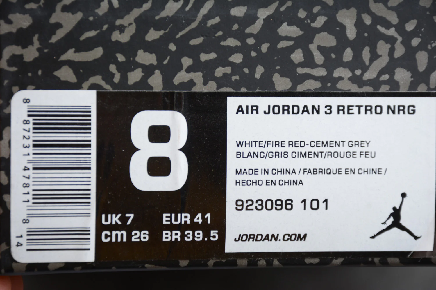 Air Jordan 3 NRG “Free Throw Line” 923096-101 - Image 14