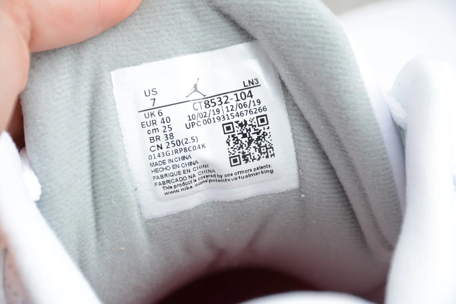 Air Jordan 3 “UNC” CT8532-104 - Image 11