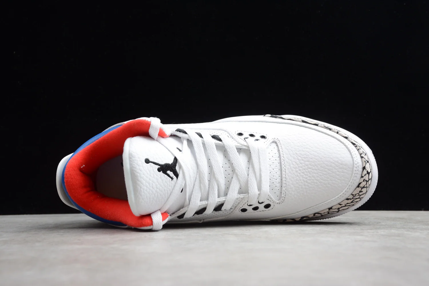 Air Jordan 3 White Blue Red AQ3835-325 - Image 4