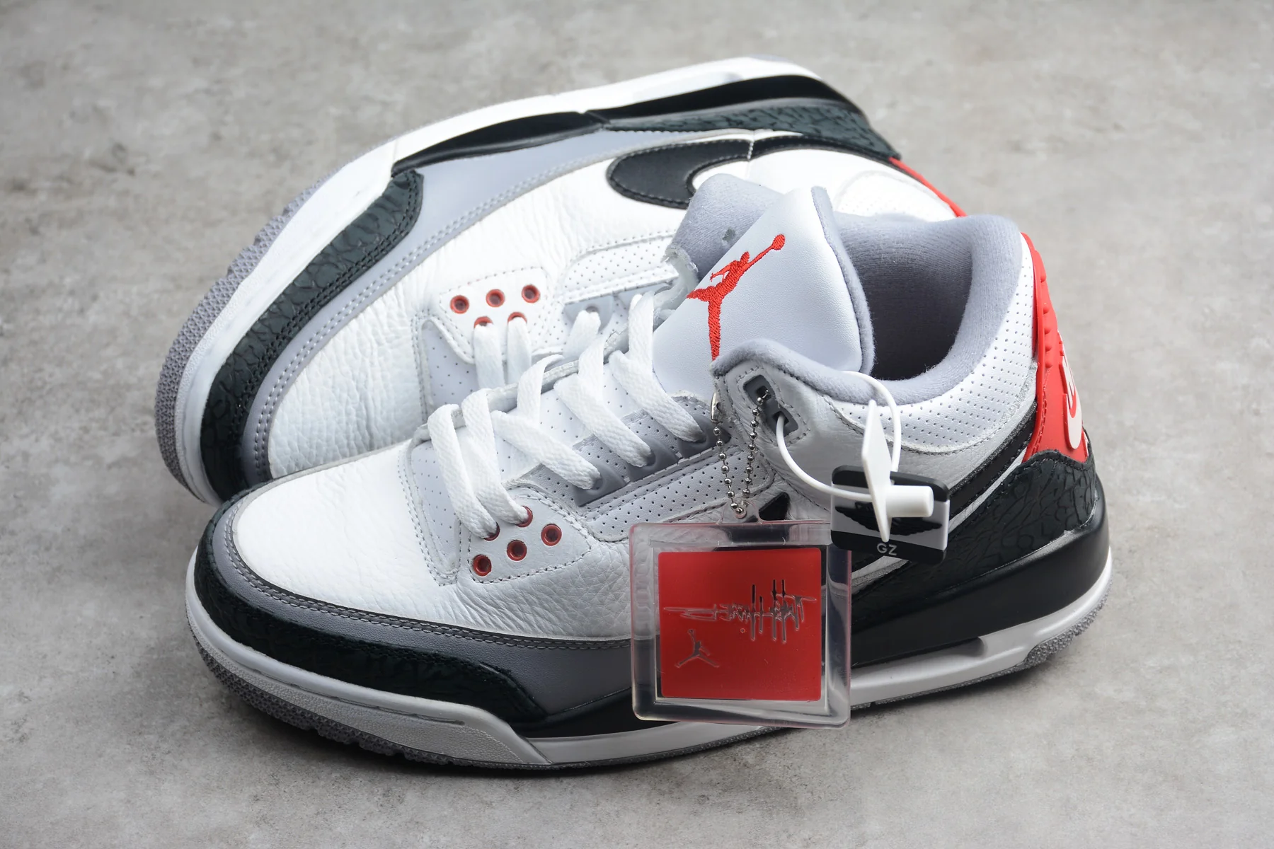 Air Jordan 3 White Gray AQ3835-160 - Image 10