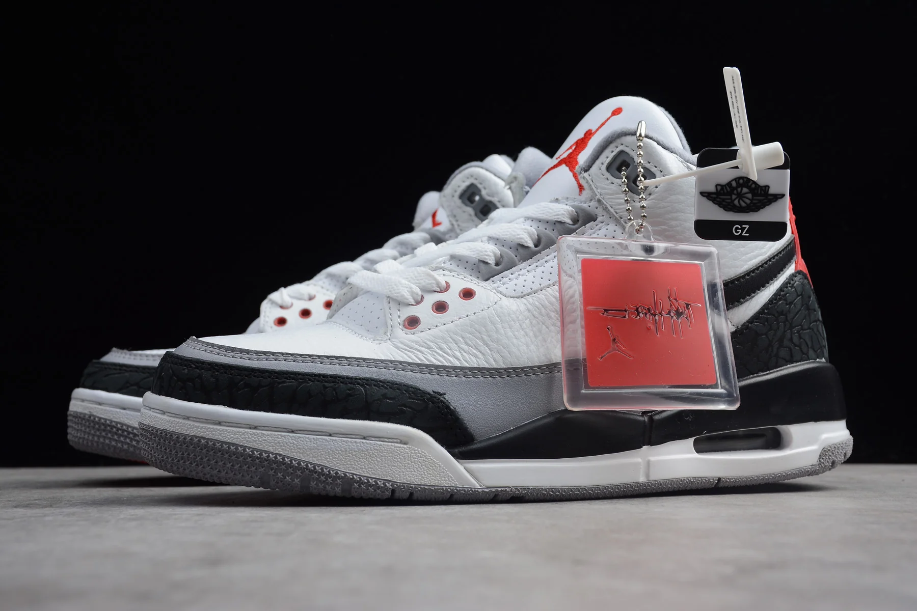 Air Jordan 3 White Gray AQ3835-160 - Image 4