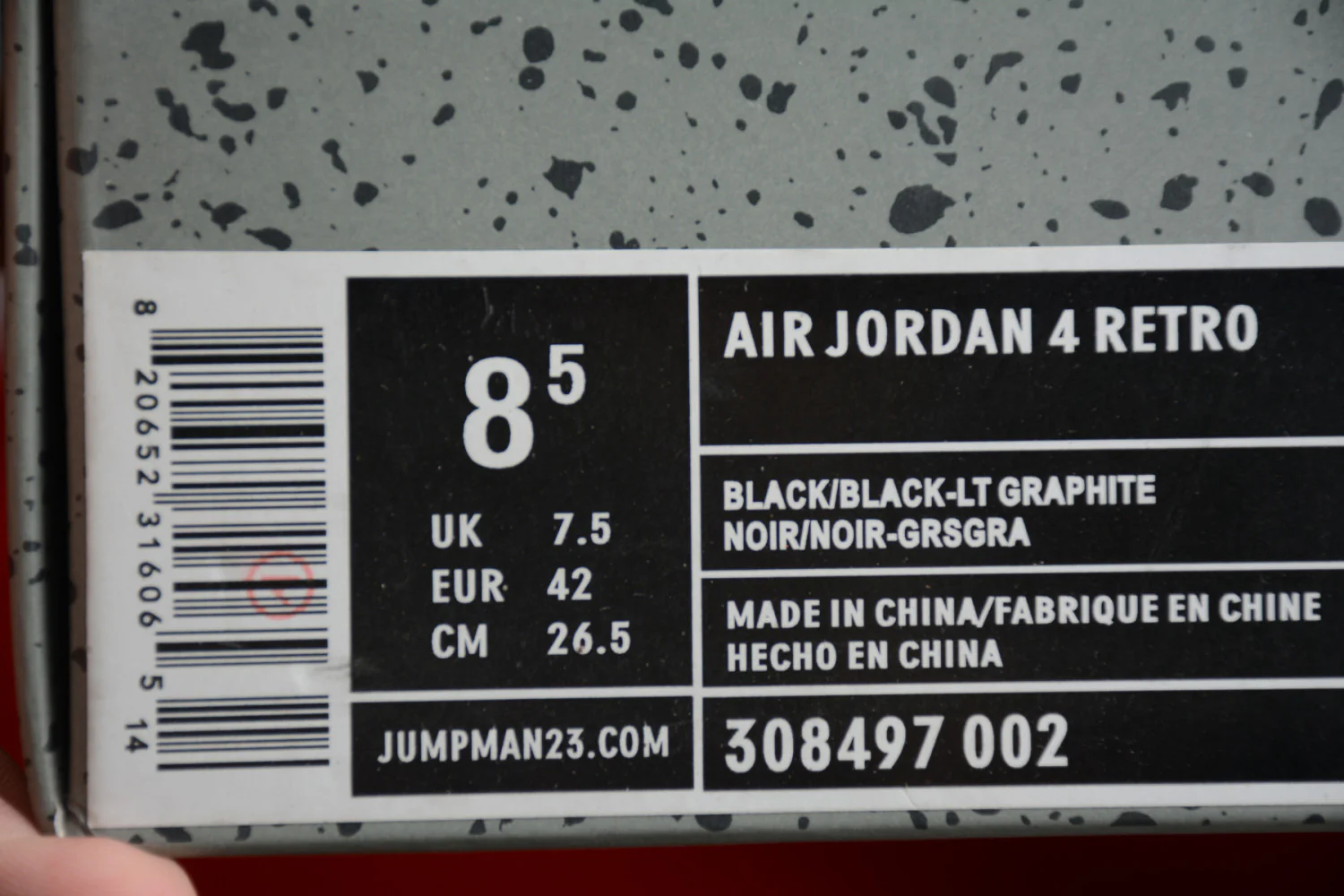 Air Jordan 4 Retro “Black Cat” 308497-002 - Image 10