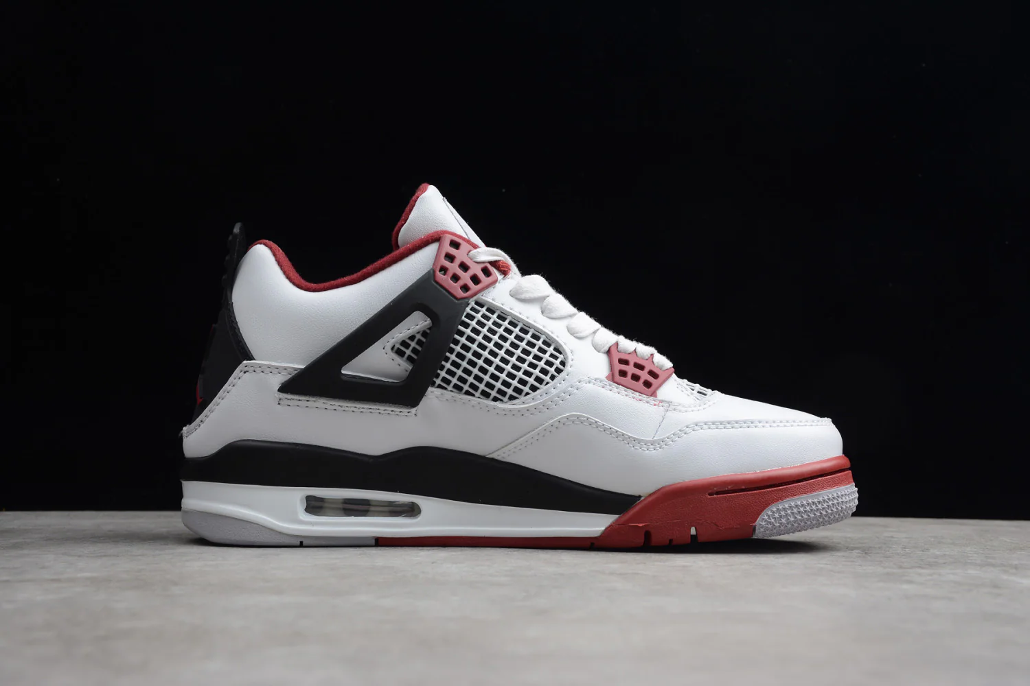 Air Jordan 4 Retro OG Fire Red White 308497-160 - Image 3