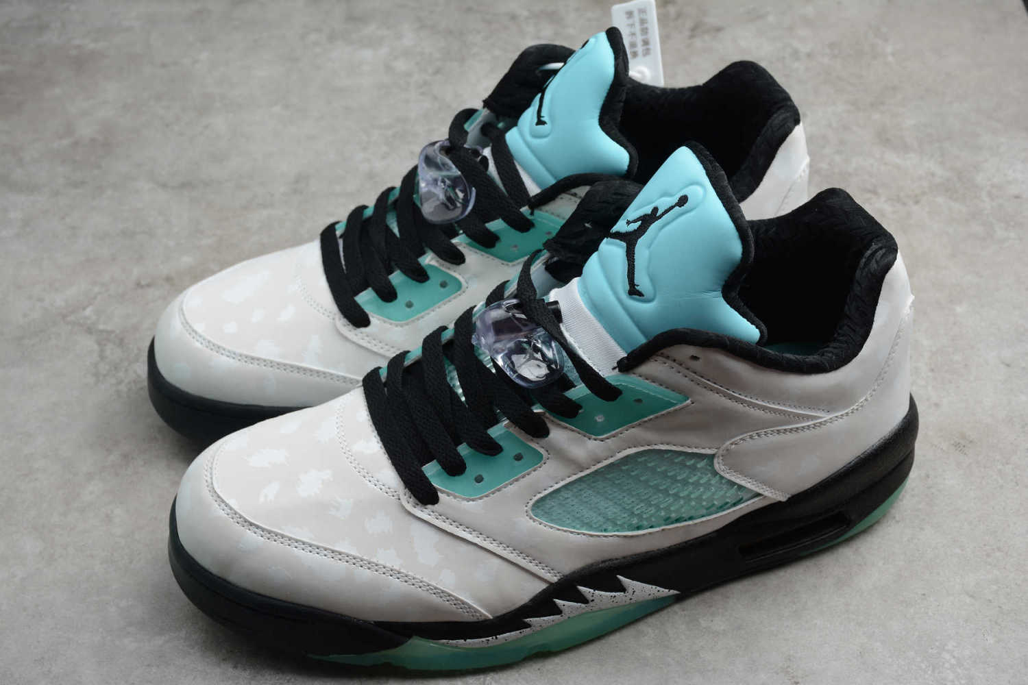 Air Jordan 5 Retro “Island Green” CN2932-100 - Image 7