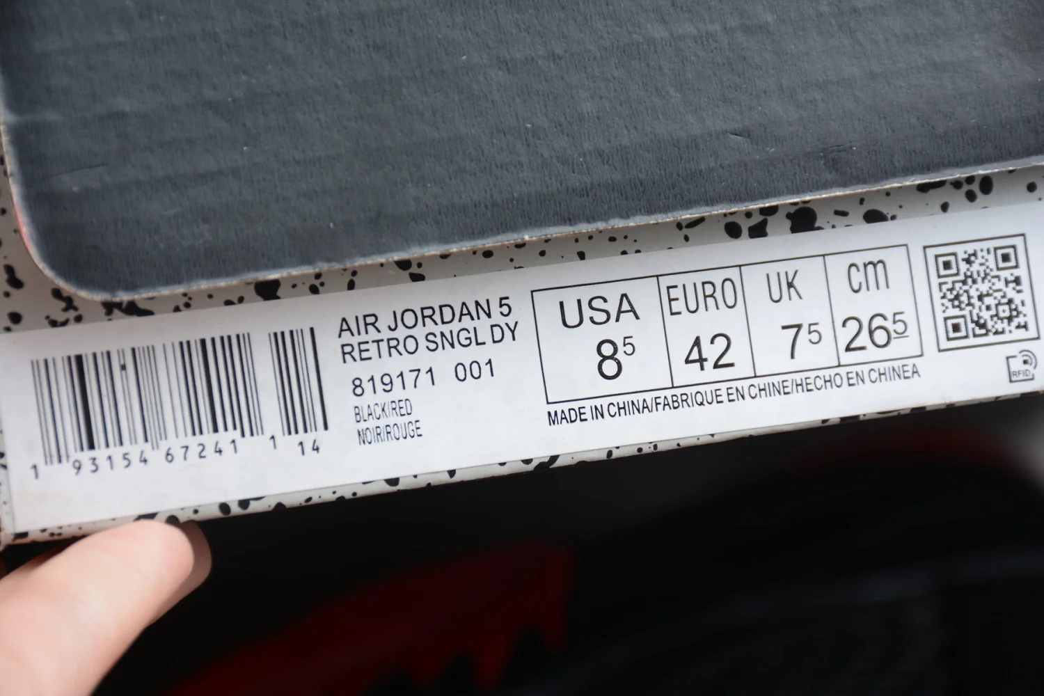 Air Jordan 5 Retro Low “Alternate 90” 819171-001 - Image 15