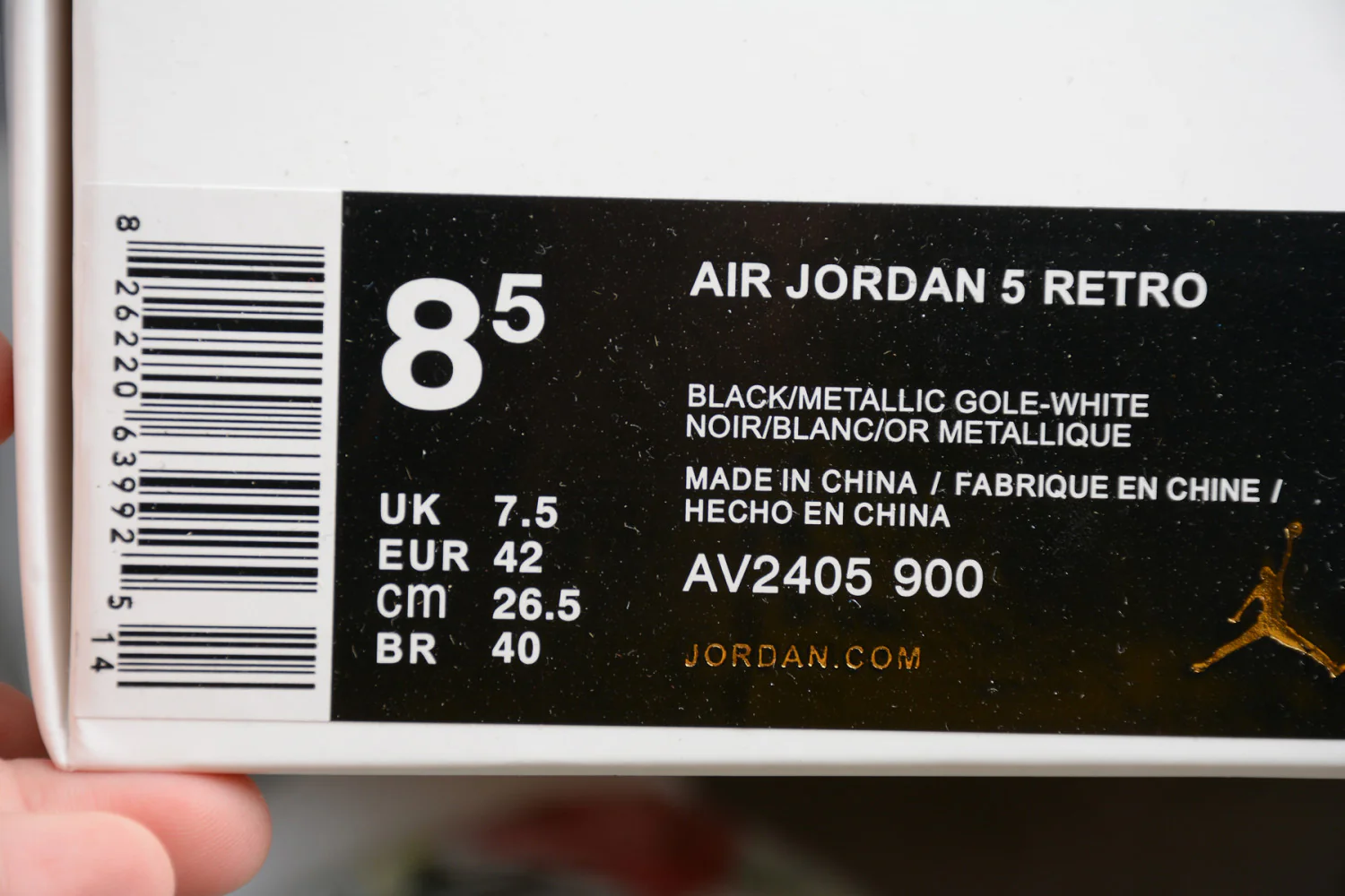 Air Jordan 5 Retro “Wings” AV2405-900 - Image 15