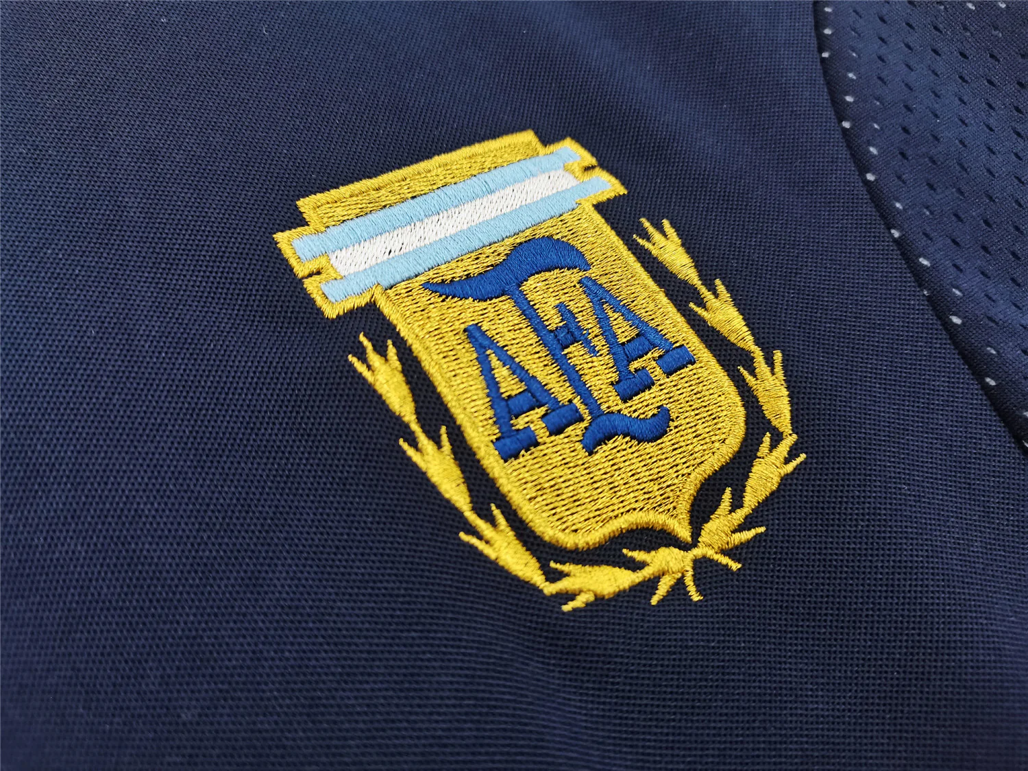 Argentina Away Retro Jersey 2002 - Image 7