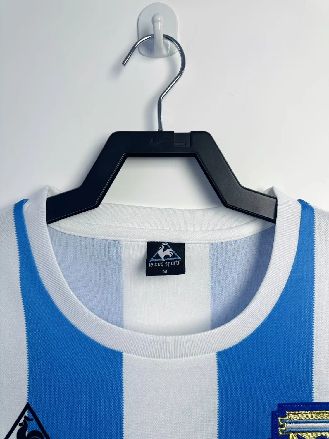 Argentina Home Long Sleeve Retro Jersey 1986 - Image 3