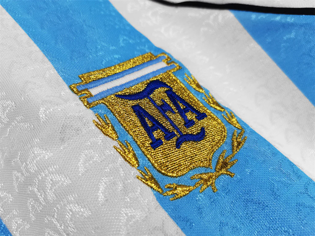 Argentina Home Retro Jersey 1996/97 - Image 3