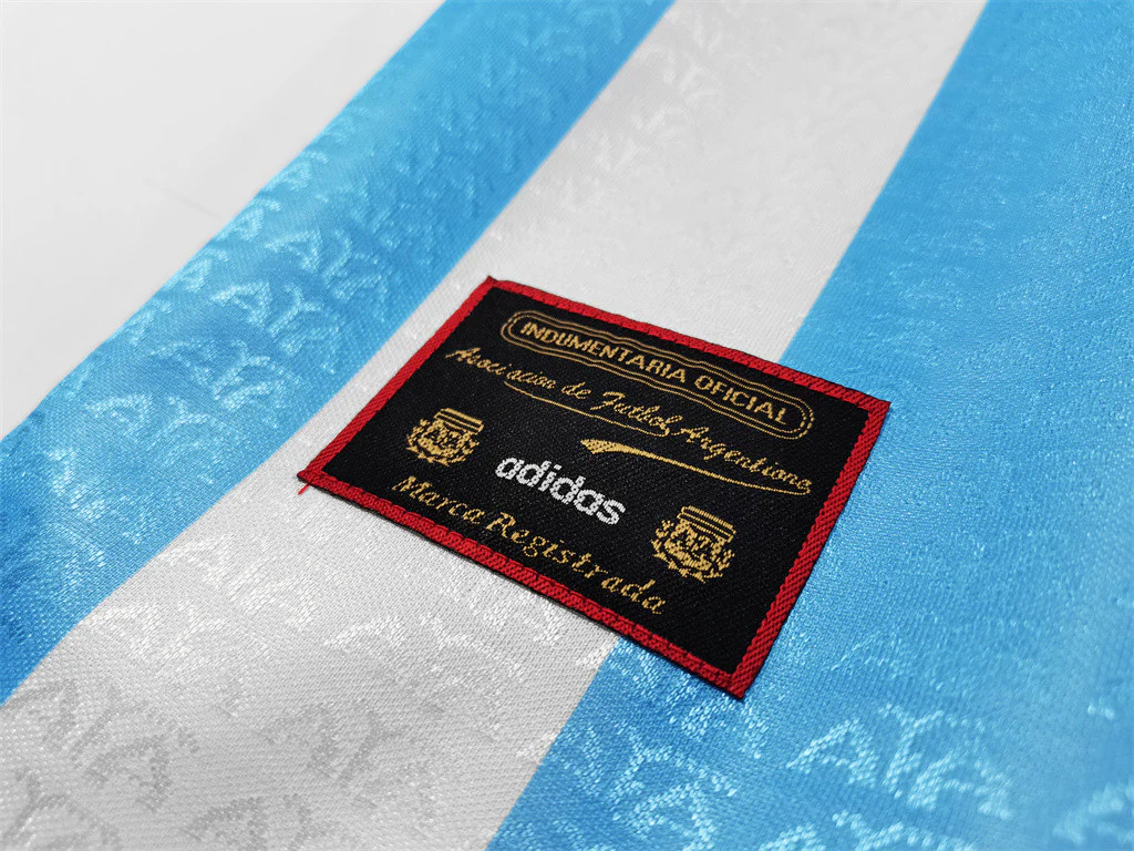 Argentina Home Retro Jersey 1996/97 - Image 7