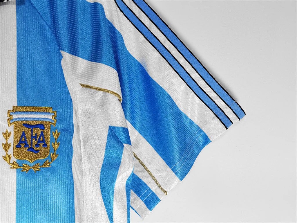 Argentina Home Retro Jersey 1998/99 - Image 6