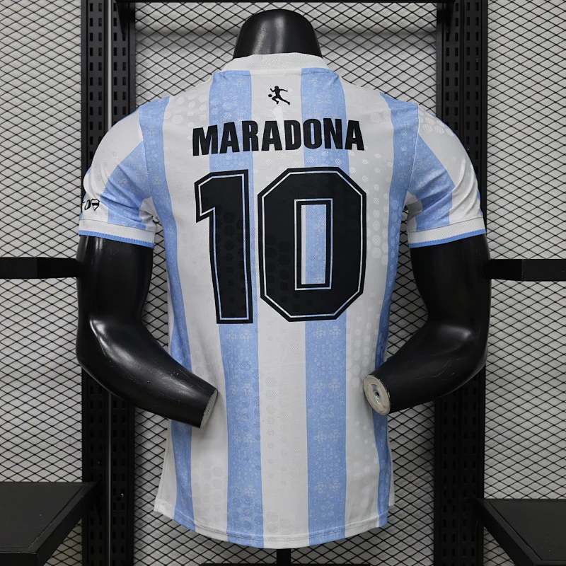 Argentina Special Edition Light Blue Maradona#10 Player Version Jersey 26/27 - Image 2
