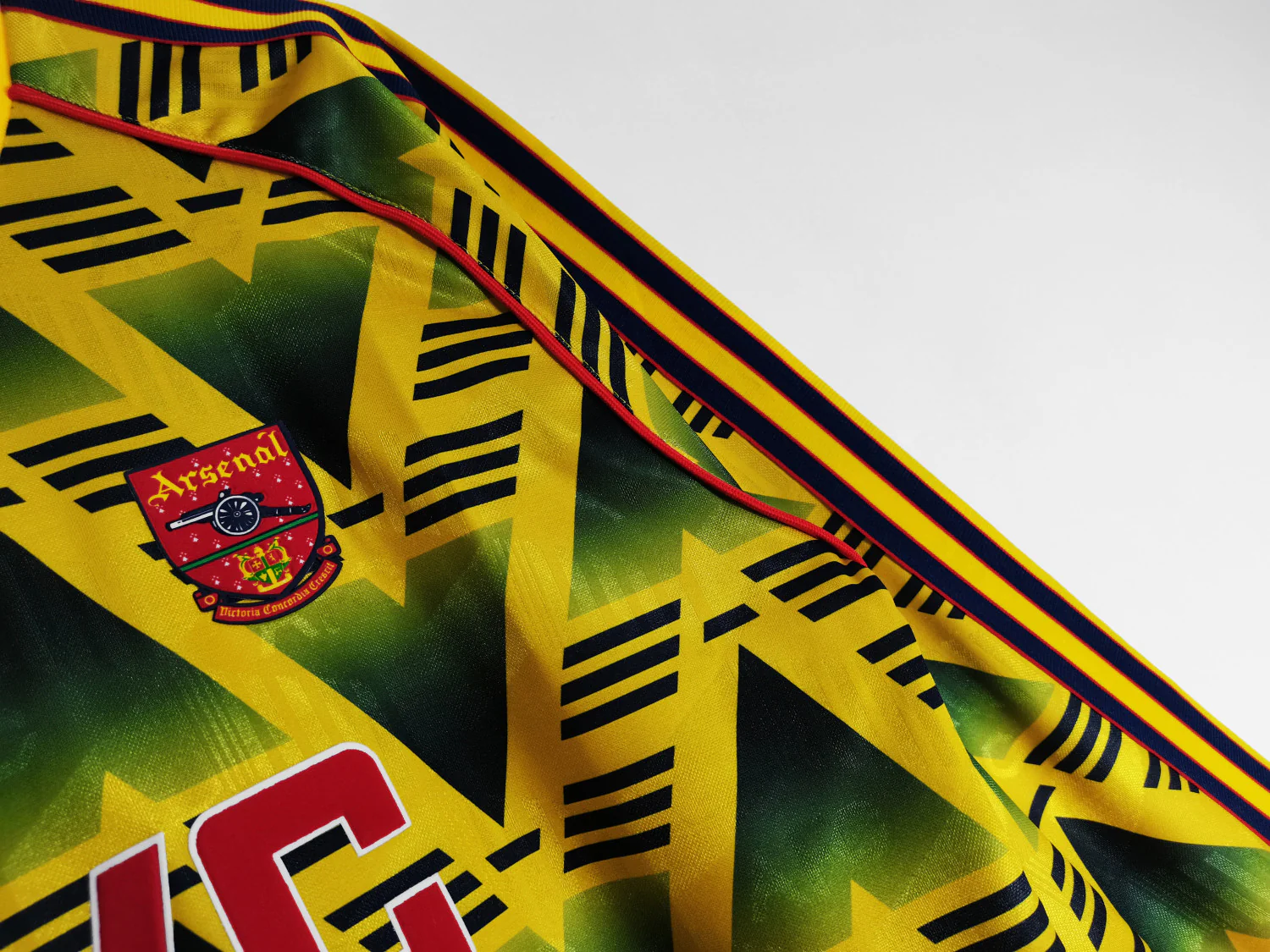 Arsenal Away Long Sleeve Retro Jersey 1991/93 - Image 7