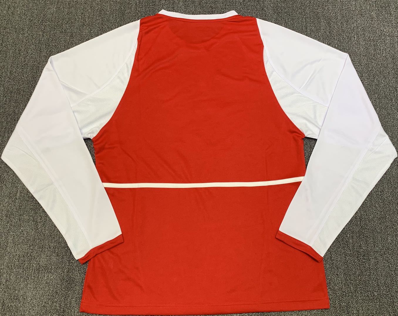 Arsenal Home Long Sleeve Retro Jersey 02/04 - Image 2