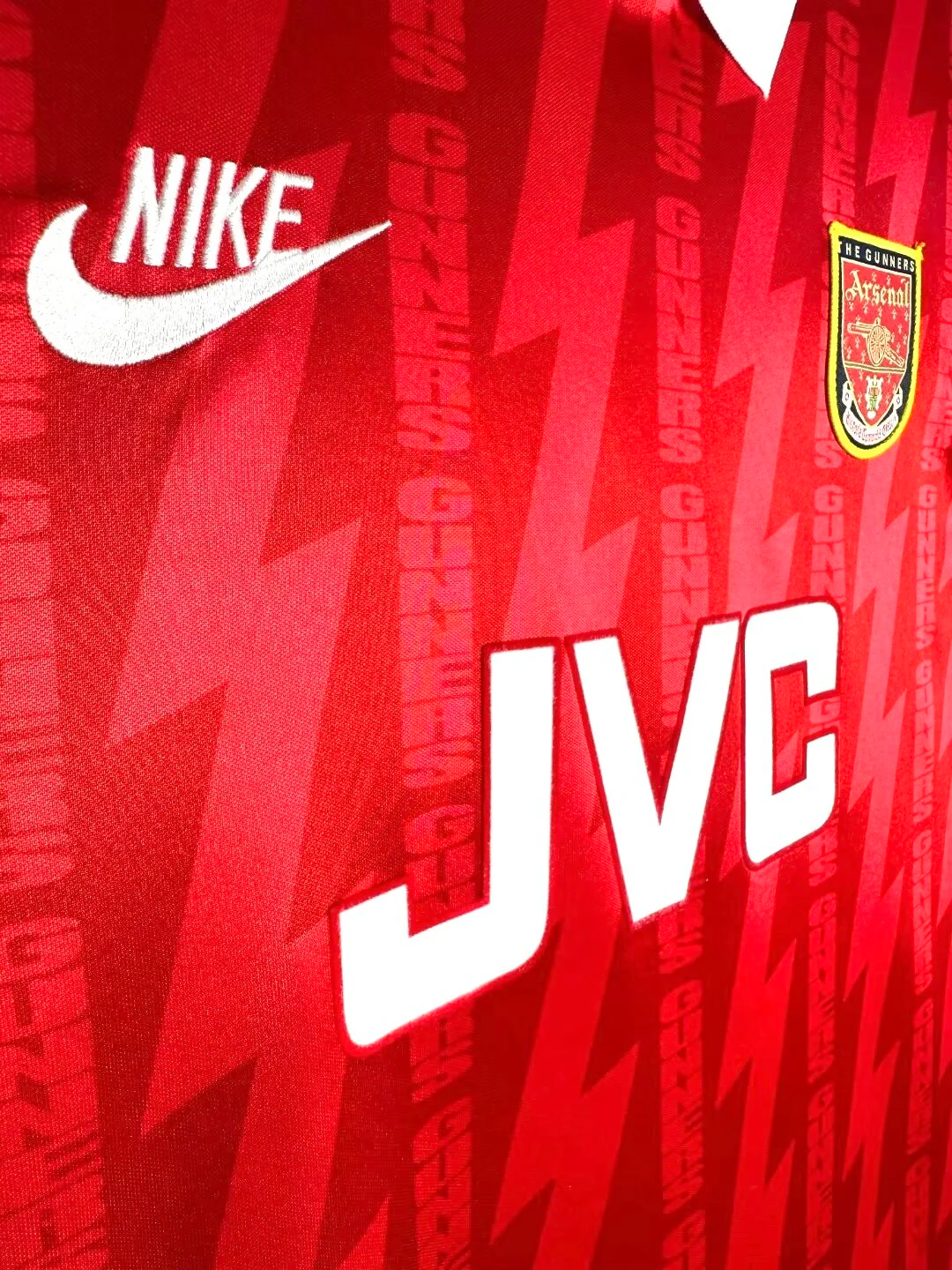 Arsenal Home Retro Jersey 1993/94 - Image 7